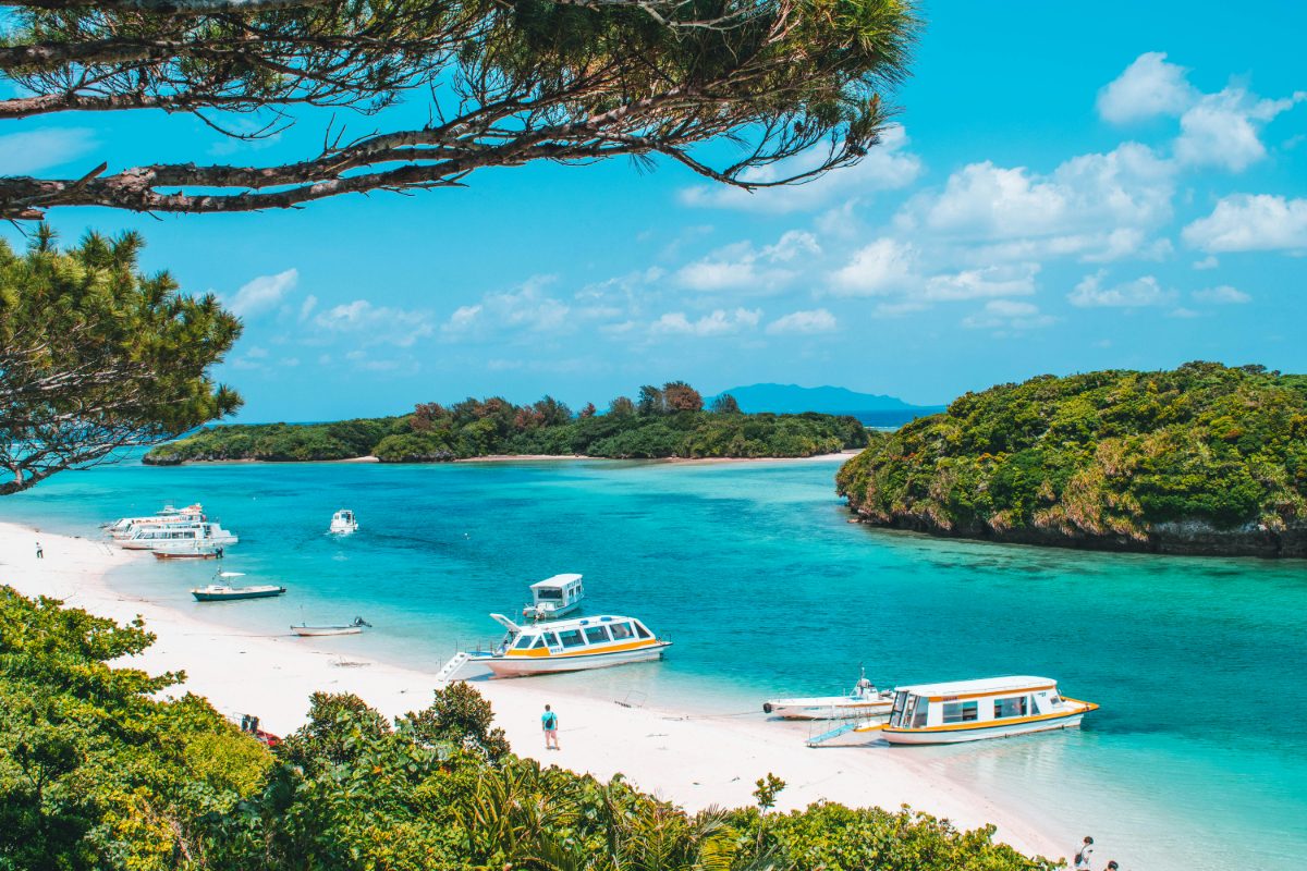 Kabira Bay on Ishigaki Island, Okinawa